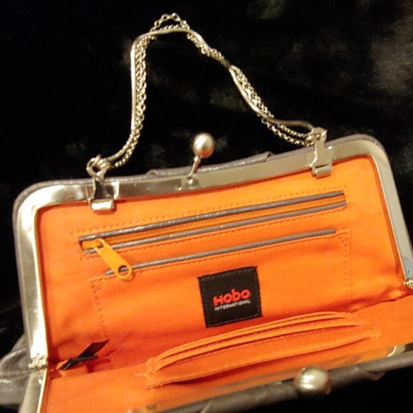 Hobo. Charcoal Grey Evening Bag - Picture 3 of 7